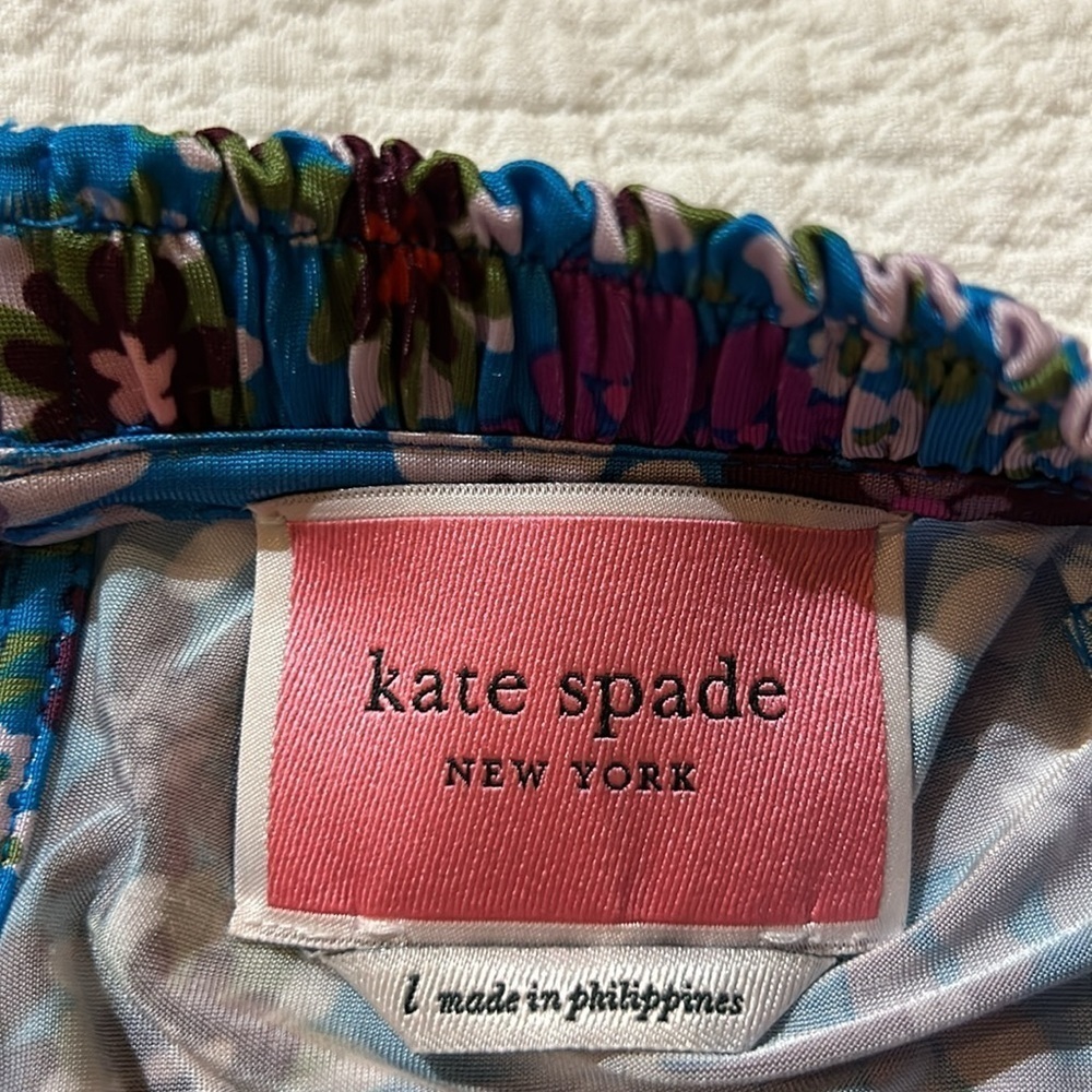 Kate Spade Pacific Petals Midi/Maxi Dress. - Picture 13 of 16